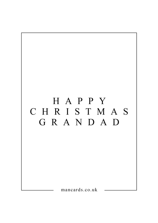 HAPPY CHRISTMAS GRANDAD