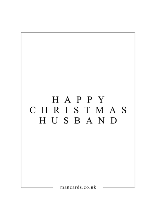 HAPPY CHRISTMAS HUSBAND
