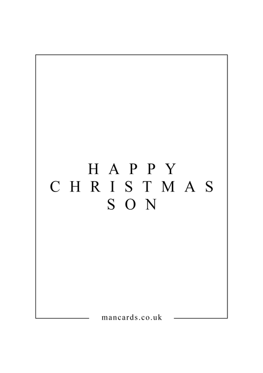 HAPPY CHRISTMAS SON