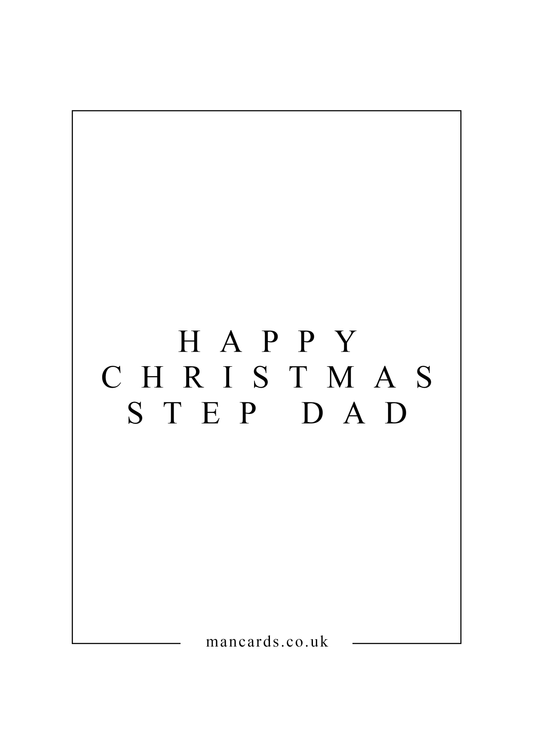 HAPPY CHRISTMAS STEP DAD